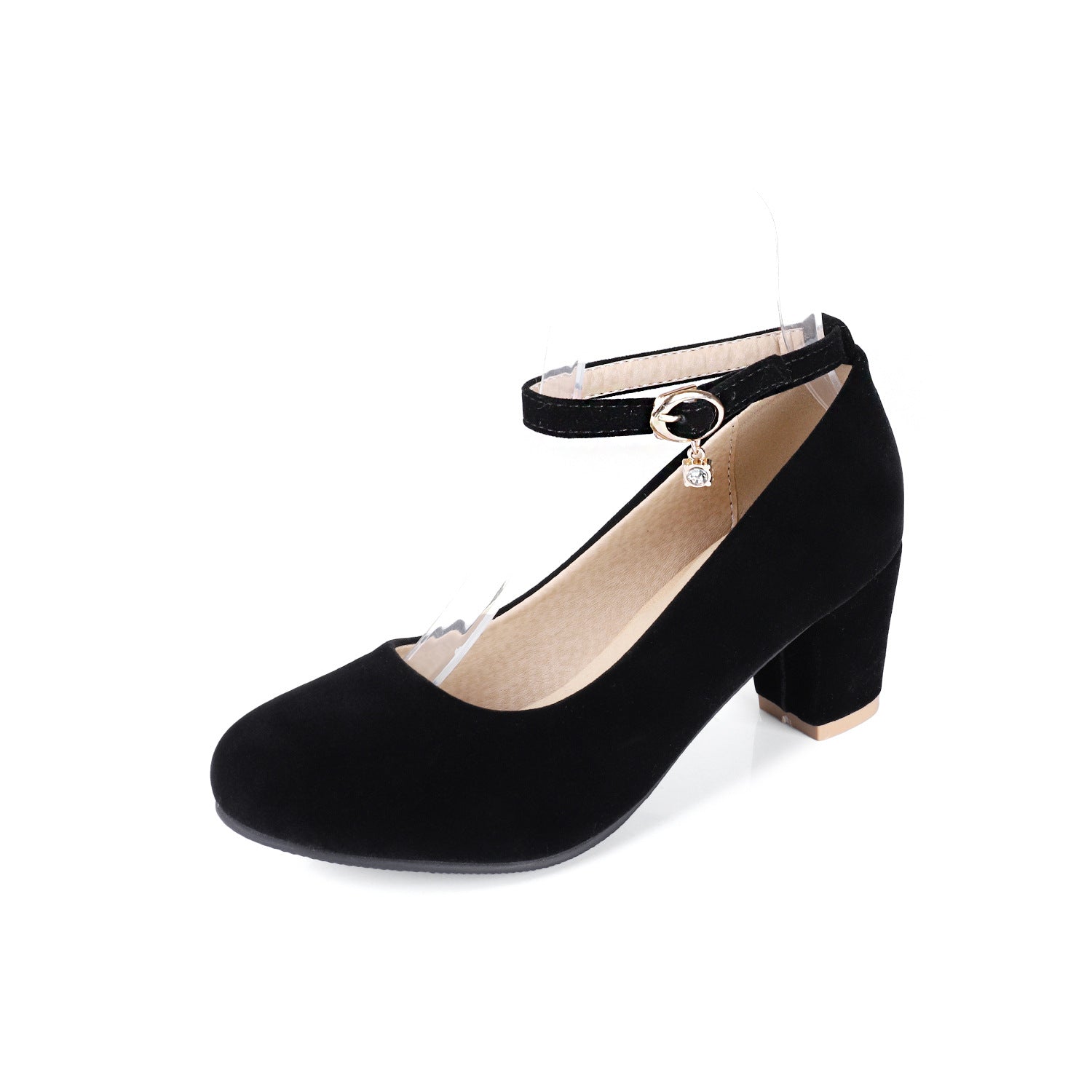 Ankle Strap Women Pumps Shoes Woman 7644 – Shoeu