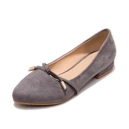 Women's Casual Suede Flat Shoes