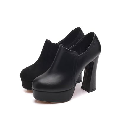 Women's Chunky Heel Ultra-High Heel