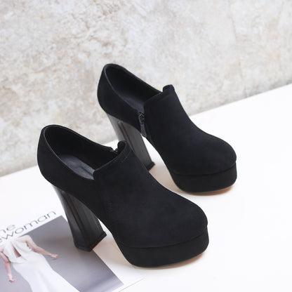 Women's Chunky Heel Ultra-High Heel