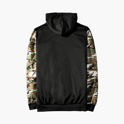 Men's Zipper Camouflage Hoodie Jacket Sweaters