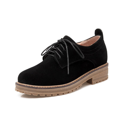 Girls's Lace Up Casual Low Heeled Shoes