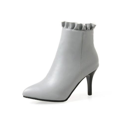 Women High Heels Ankle Boots