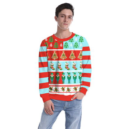 Christmas Crew Neck Couple Sweater