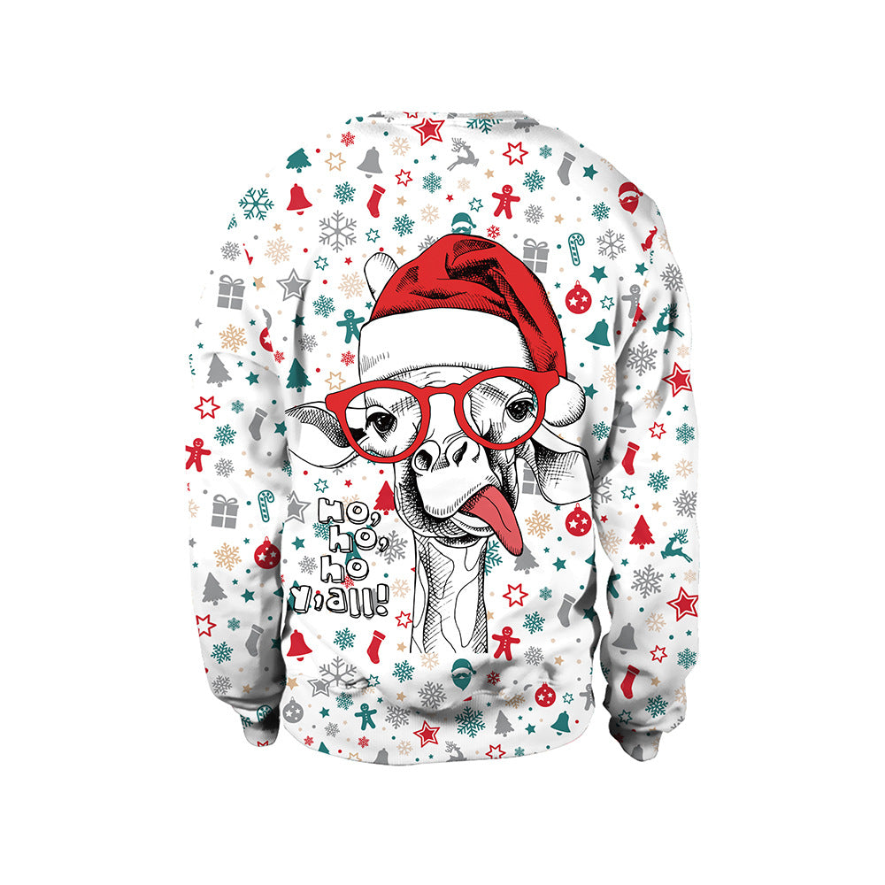 Christmas Cute Deer Couple Sweater