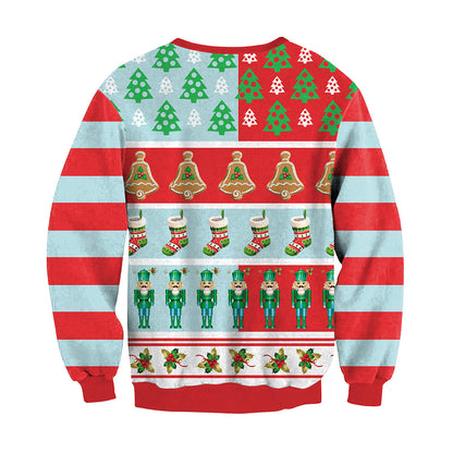 Christmas Crew Neck Couple Sweater