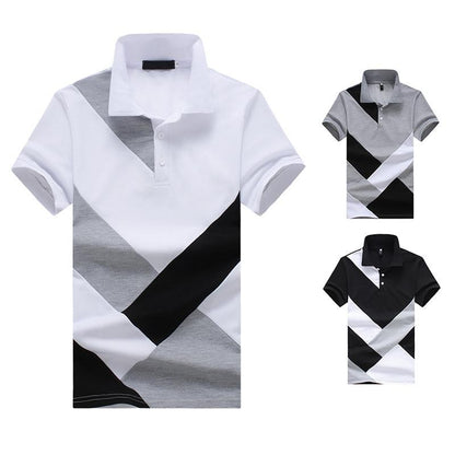 Men's Split Joint Short Sleeves T-shirt