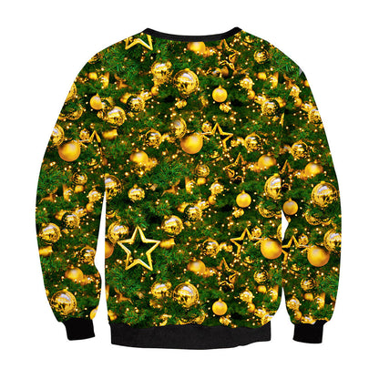 Christmas Ball Loose Couple Sweater