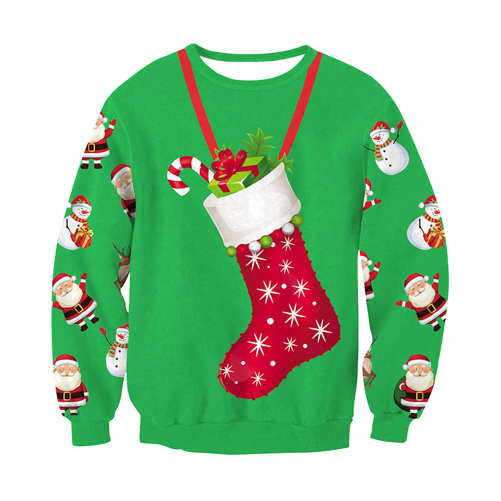 Christmas Crew Neck Couple Sweater