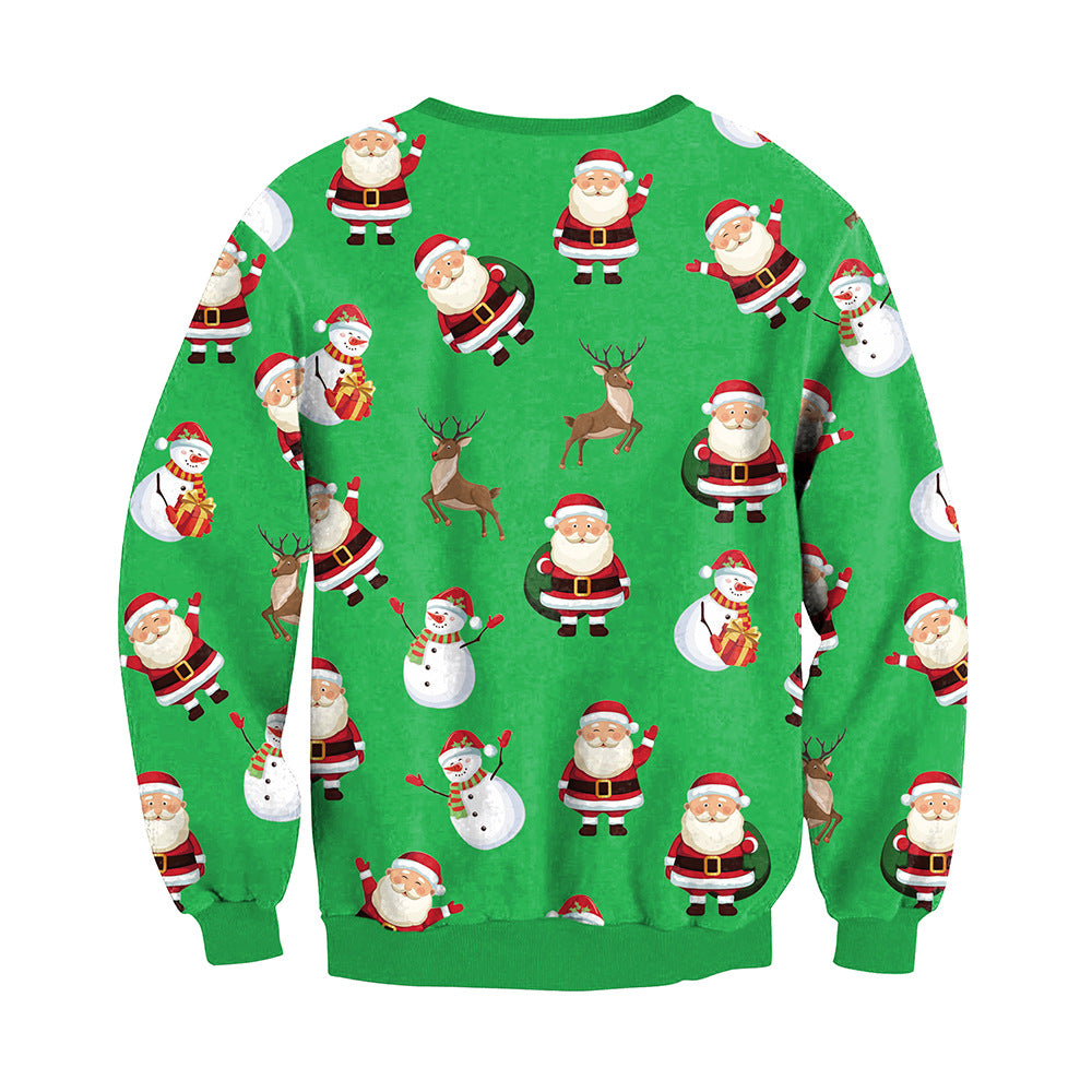 Christmas Crew Neck Couple Sweater