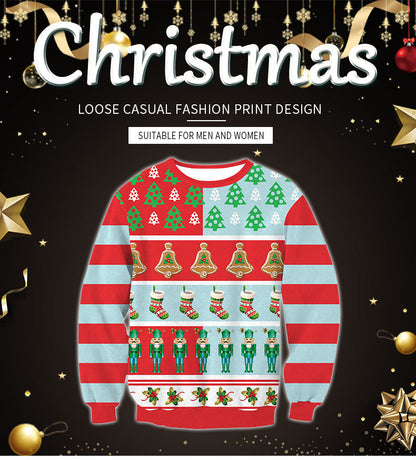 Christmas Crew Neck Couple Sweater