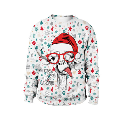 Christmas Cute Deer Couple Sweater