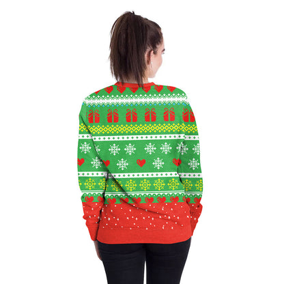 Santa Crew Neck Sweatshirt