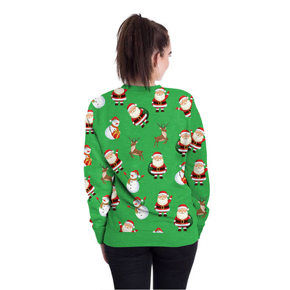 Christmas Crew Neck Couple Sweater