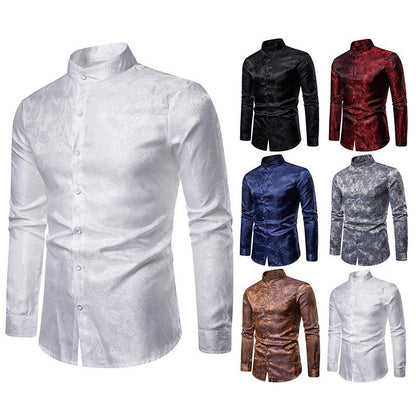 Men's FashionTurndown Long Sleeves Shirts