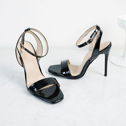 Women Ankle Strap High Heel Stiletto Sandals