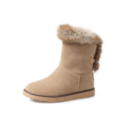 Round Toe Women's Snow Boots