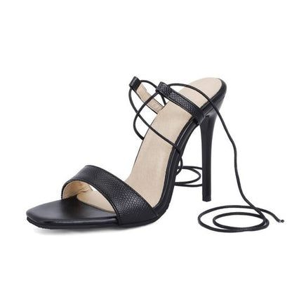 Women Strappy High Heel Stiletto Sandals