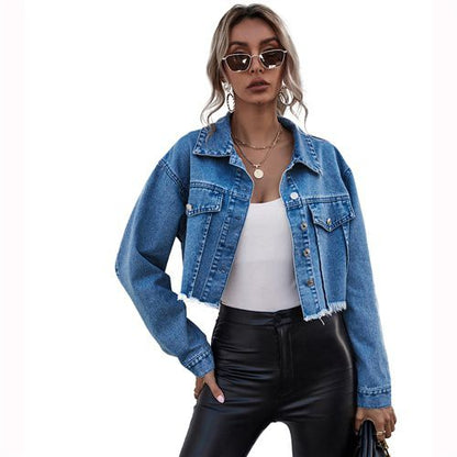 Womens Denim Jacket Short Coats