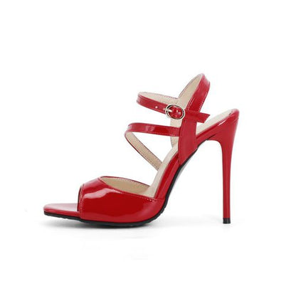 Women Open Toe High Heel Stiletto Sandals